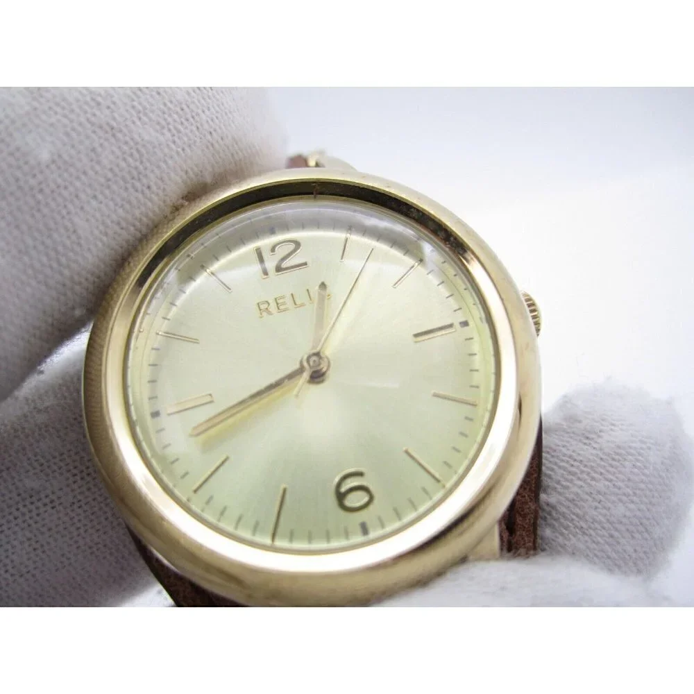 Women Relic Quartz WR Analog 32mm Dial Causal Round‎ Watch (G192) ZR12187